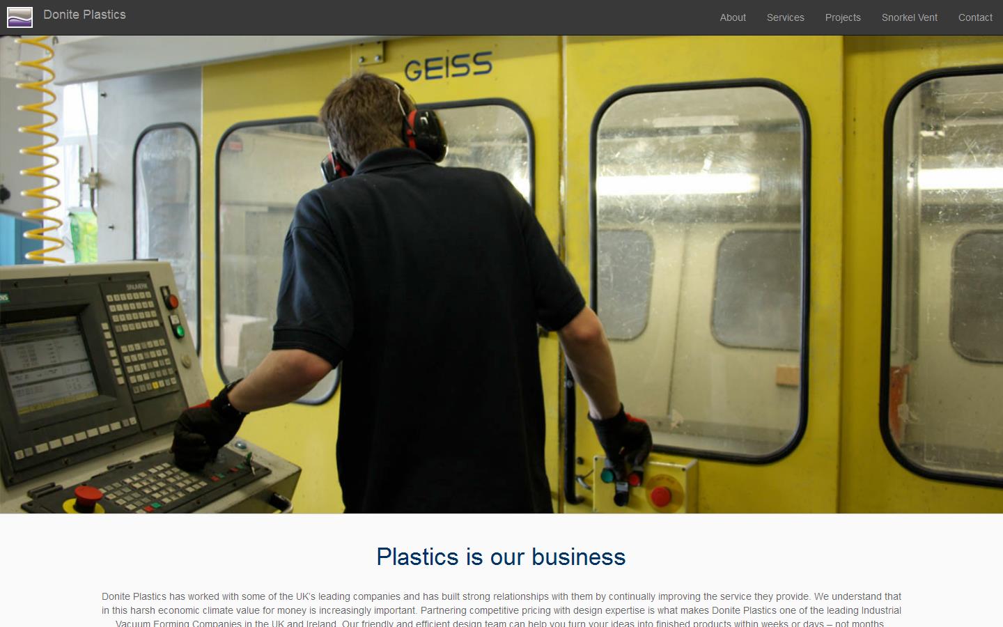 Donite Plastics Website