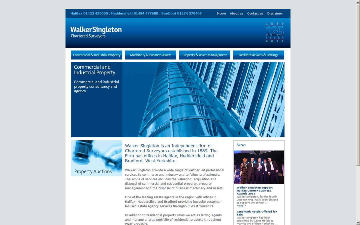 Walker Singleton Website