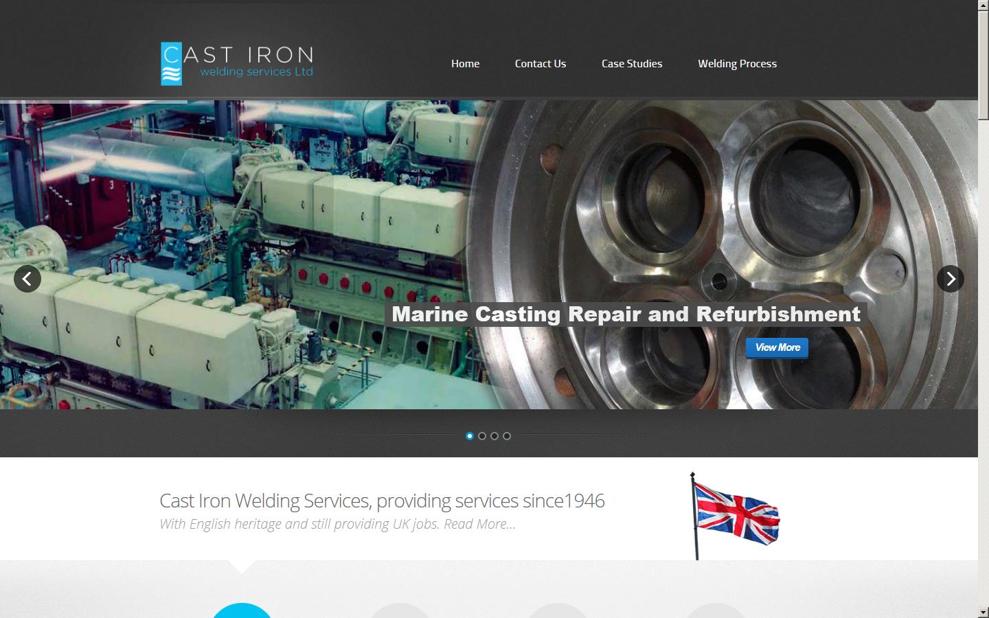Cast Iron Welding Services Ltd Website