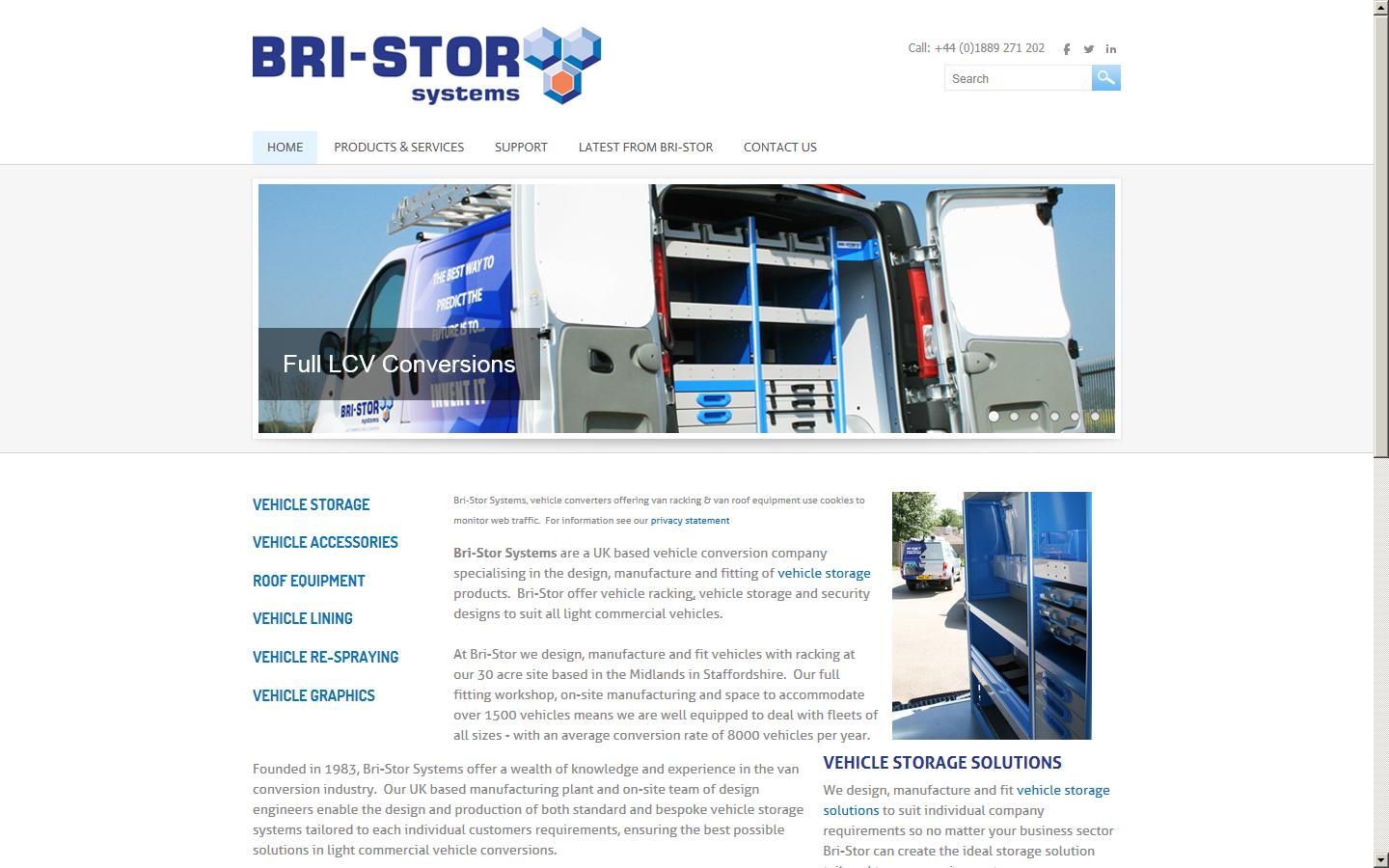 Bri-Stor Systems Ltd Website