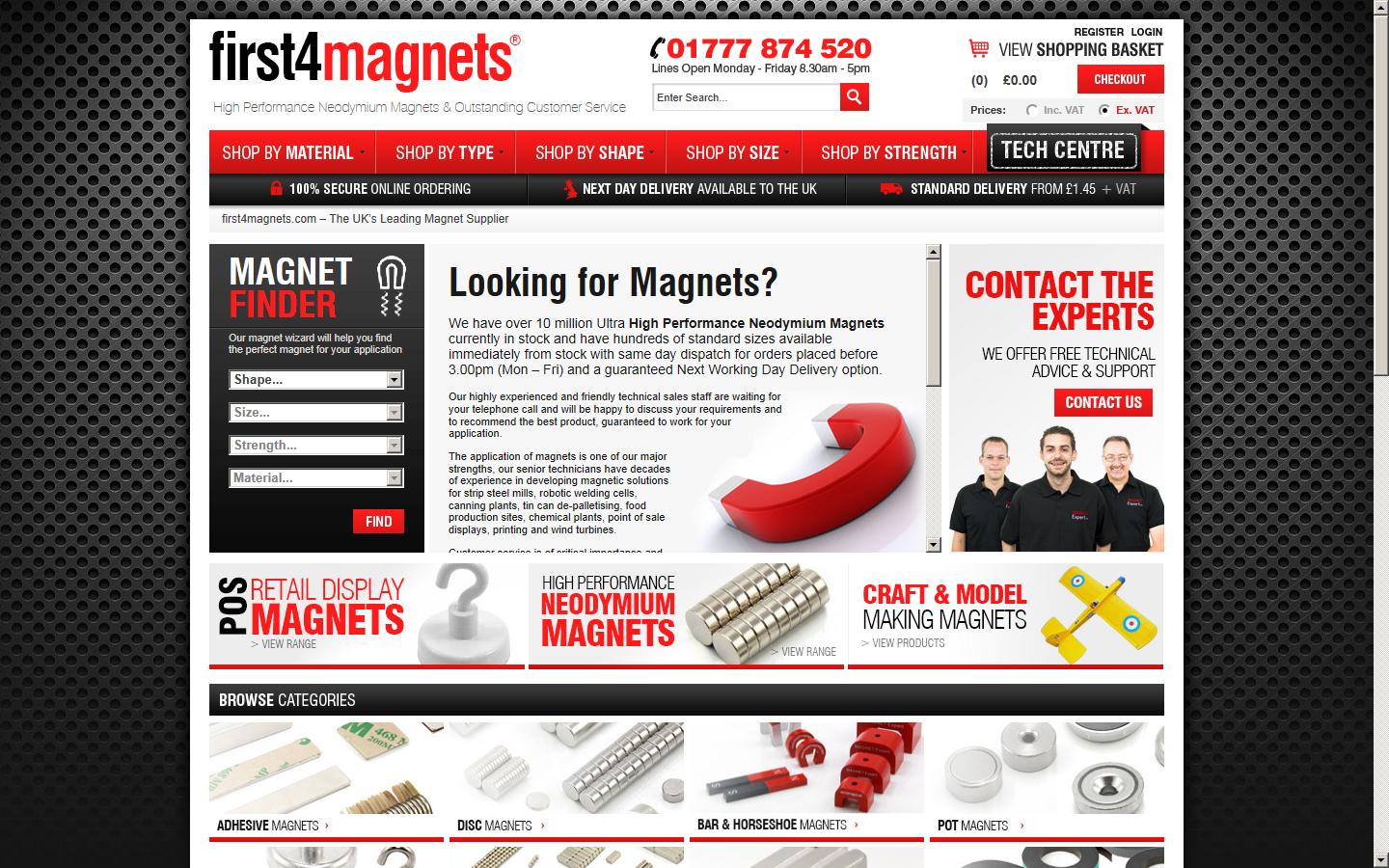 Magnet Expert Ltd Website
