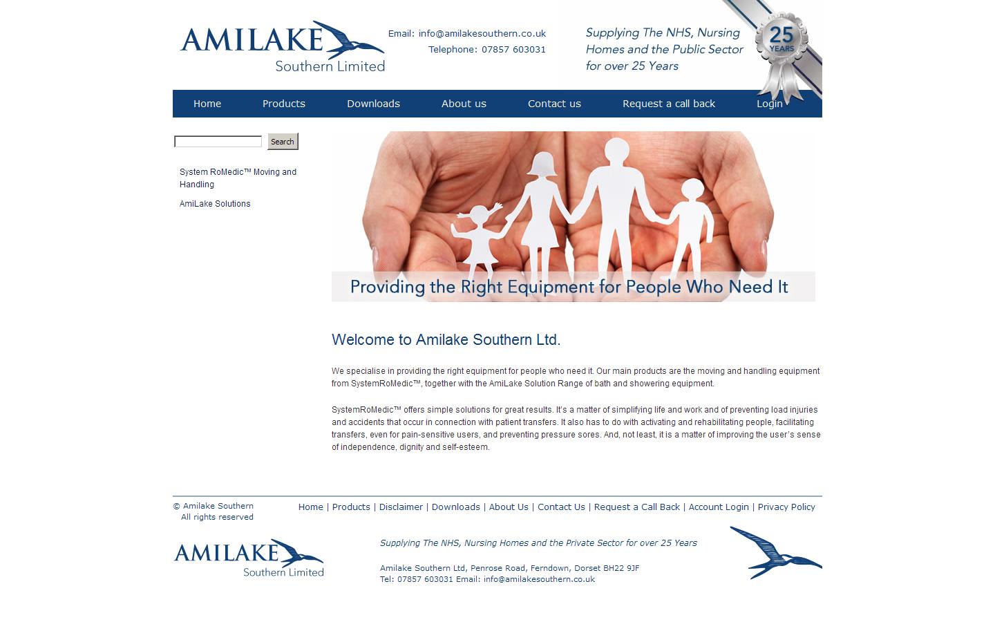 Amilake Southern Website
