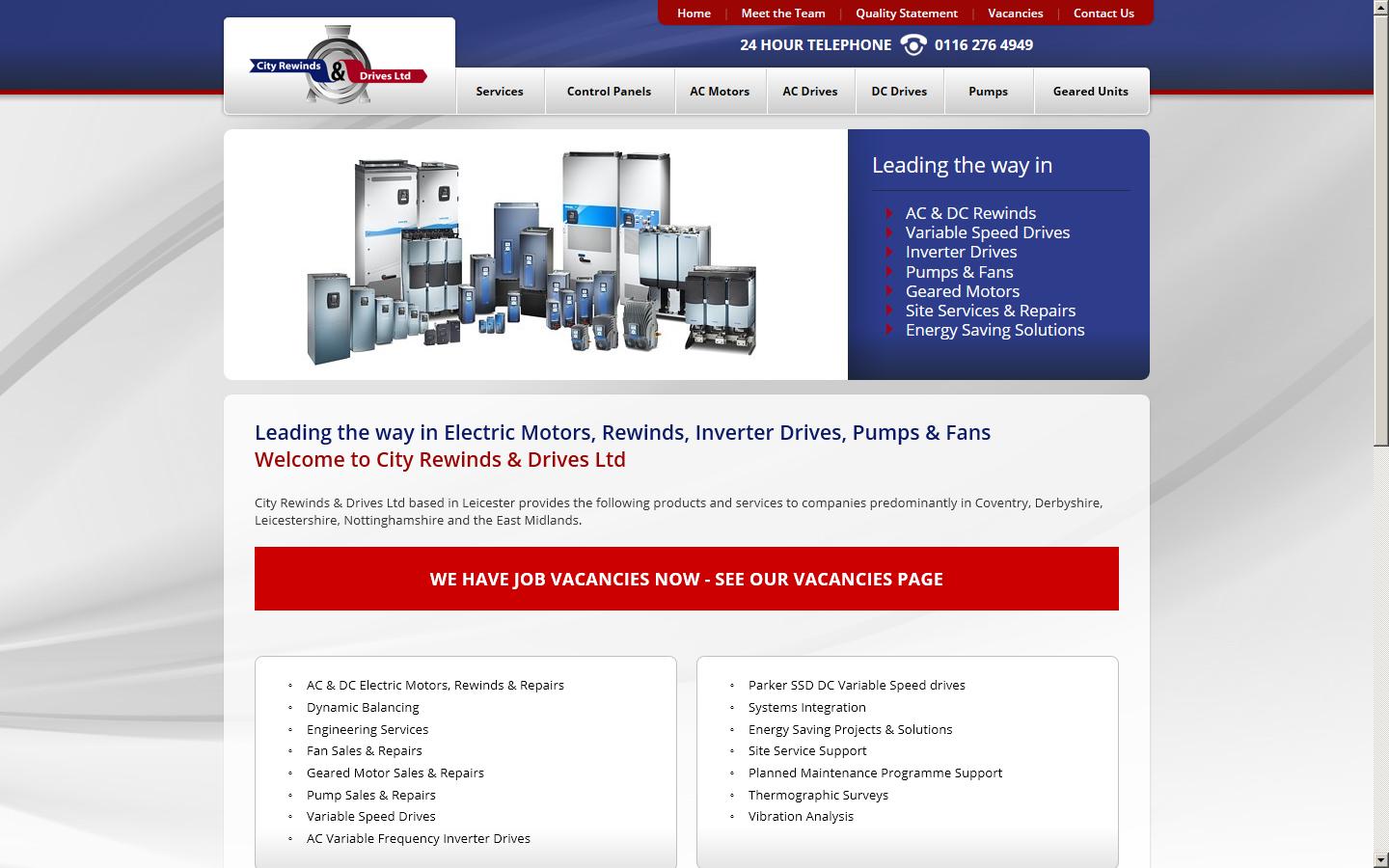 City Rewinds & Drives Ltd Website