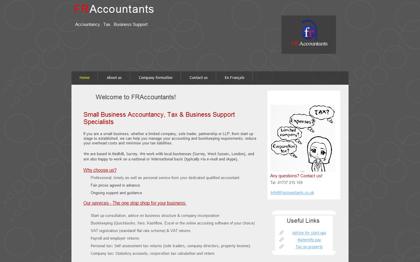 FRAccountants Website