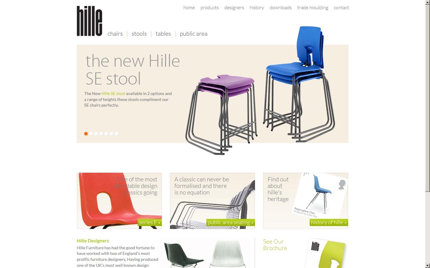 Hille Educational Products Website
