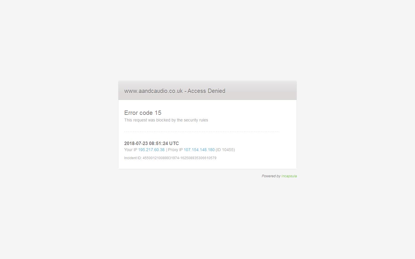 A & C Audio Visual Website