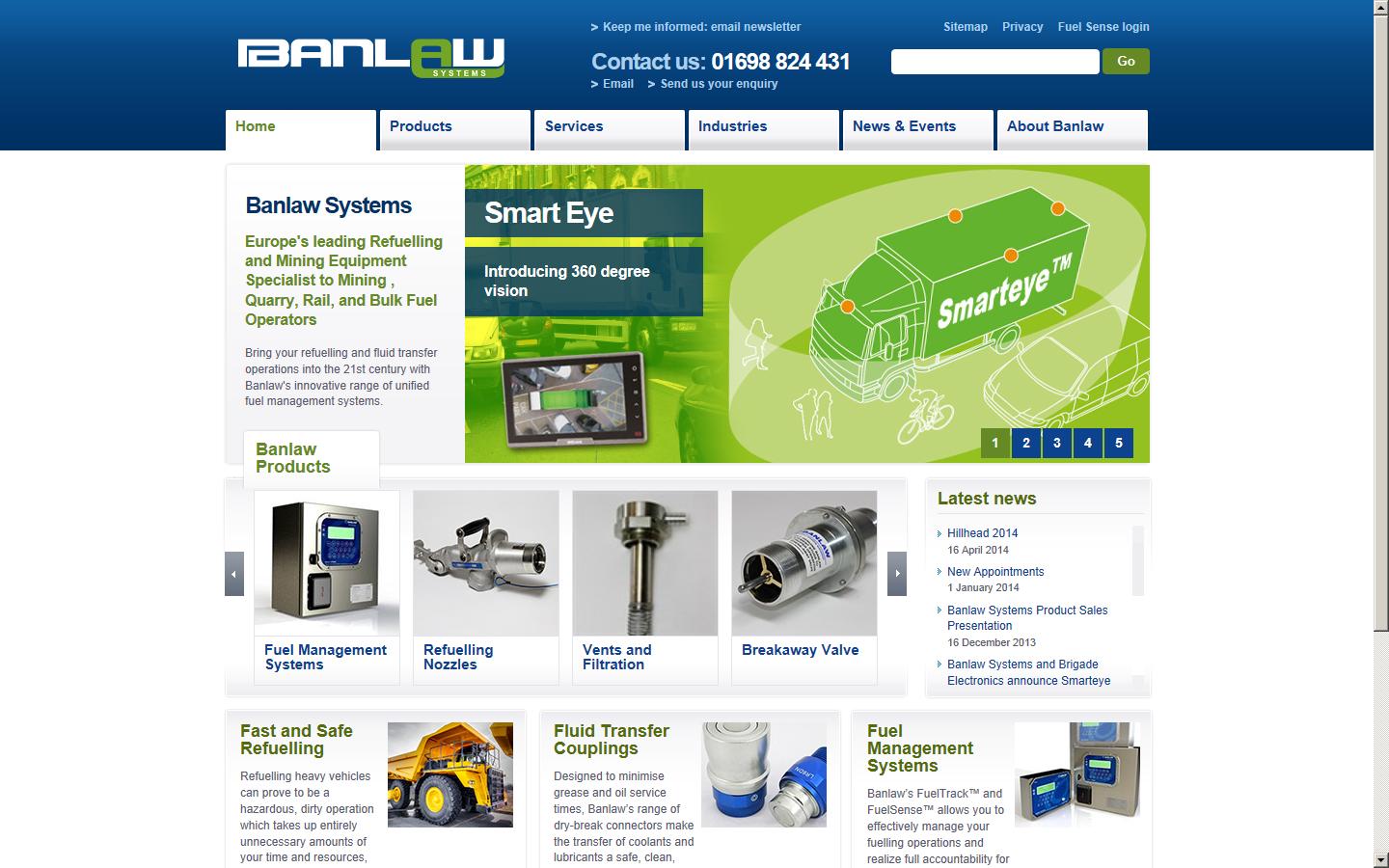 Banlaw Systems (Europe) Ltd Website