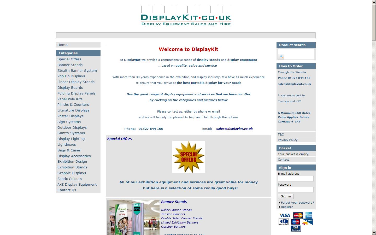 DisplayKit Website