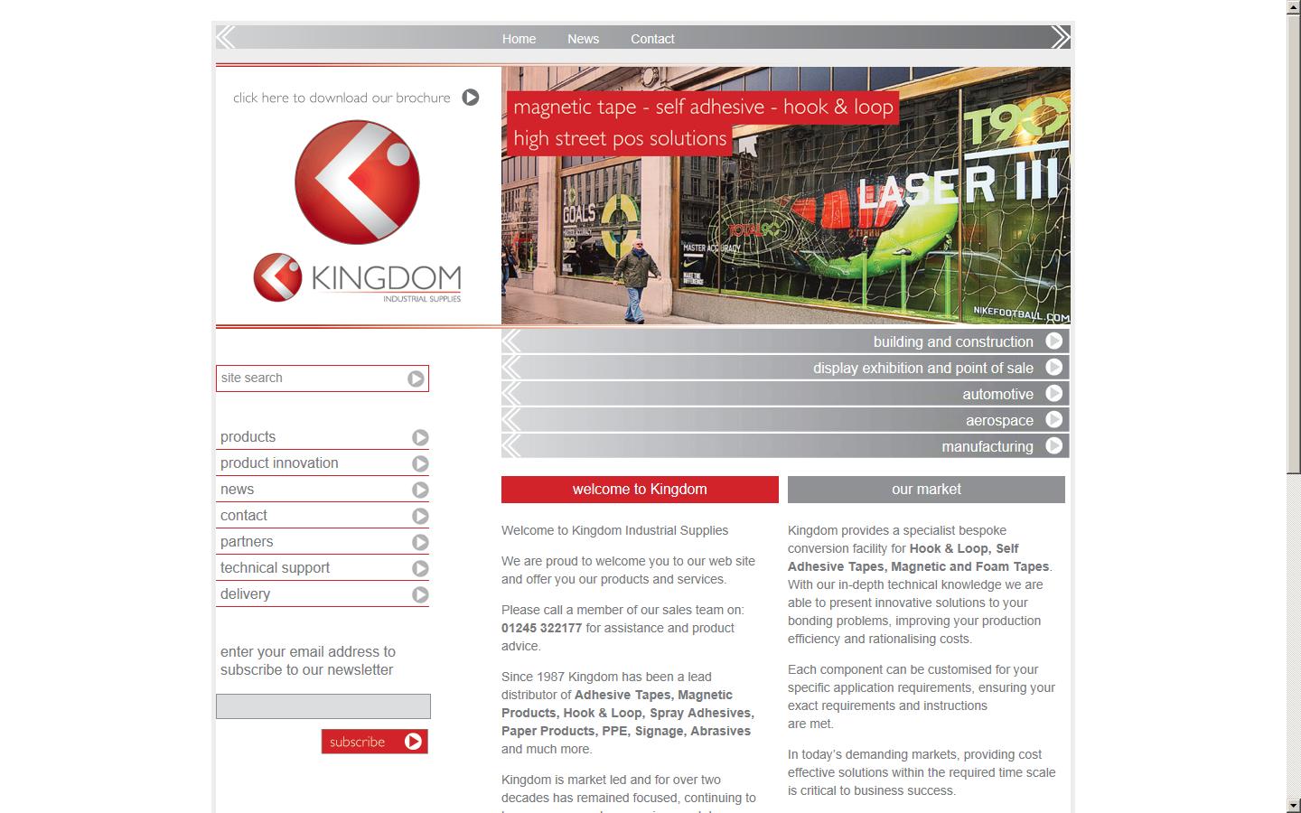 Kingdom Industrial Supplies Ltd Website