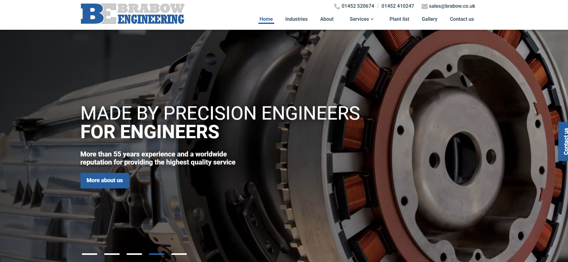 Brabow Engineering Co Ltd Website