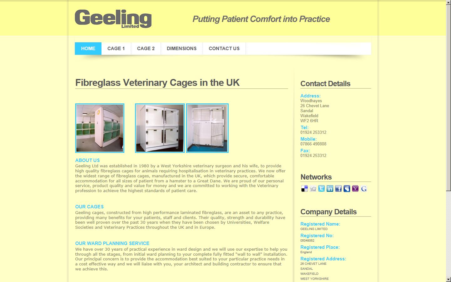 Geeling Ltd Website