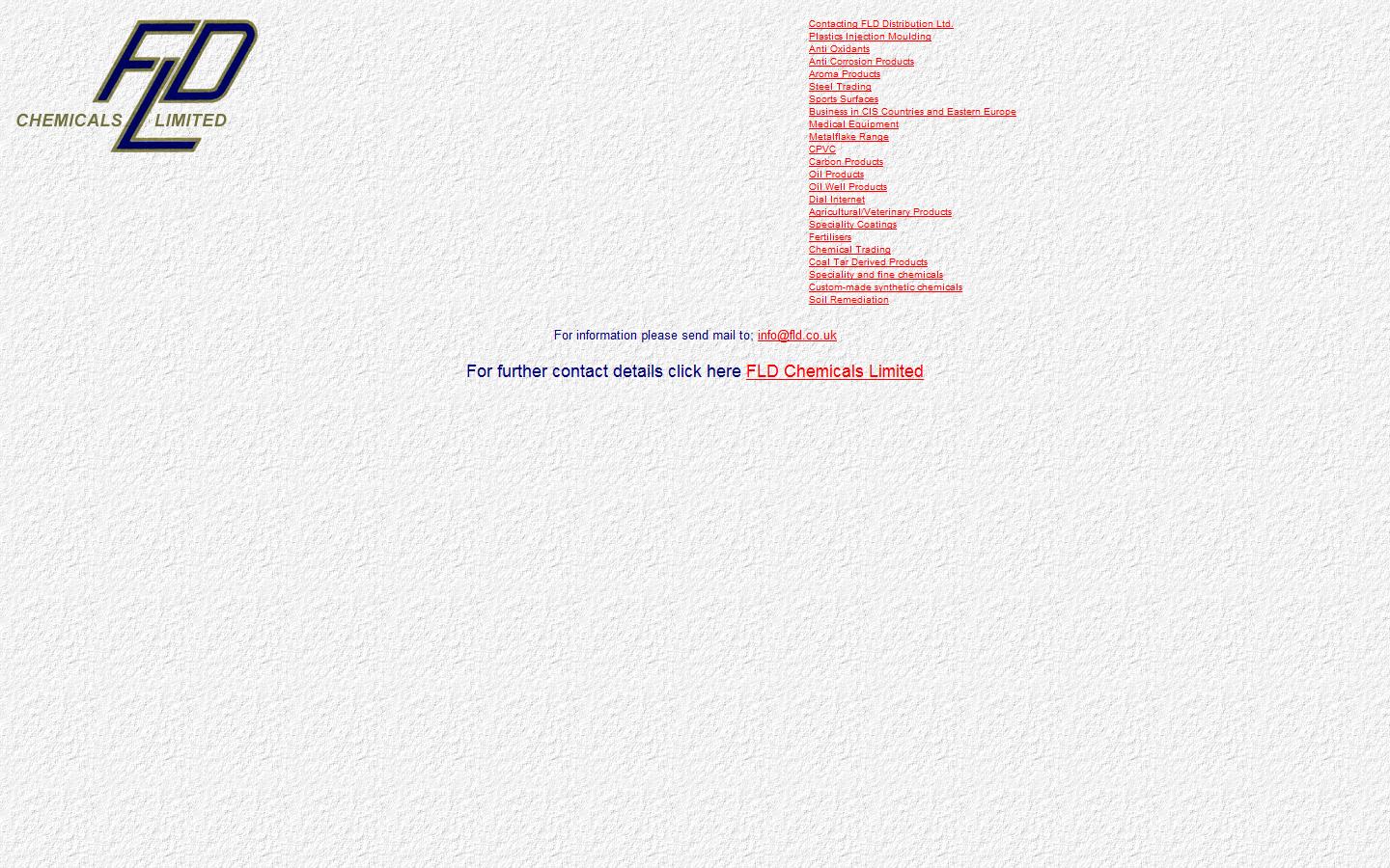 FLD Chemicals Ltd Website