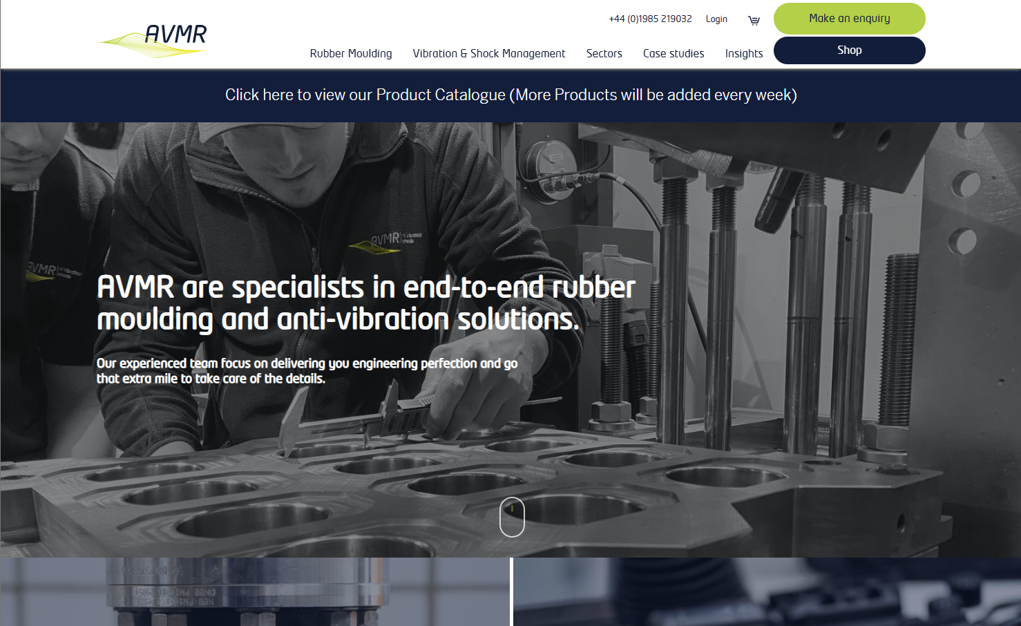 Anti Vibration Methods Ltd Website