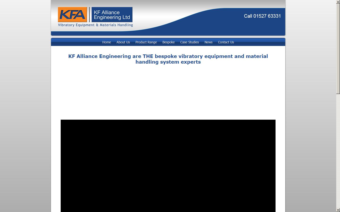 K.F. Alliance Engineering Ltd Website