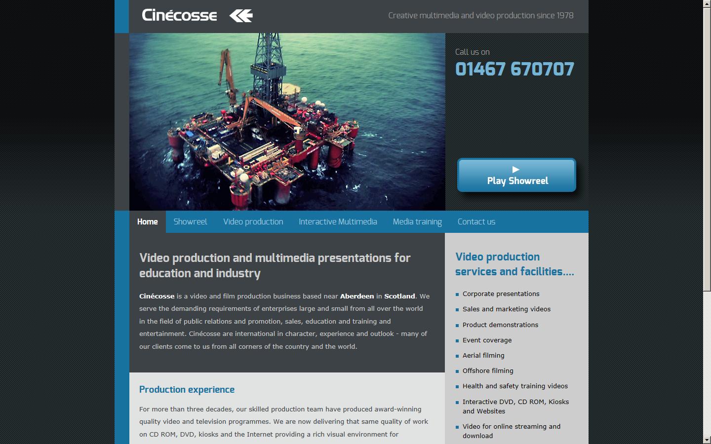 Cinecosse Website