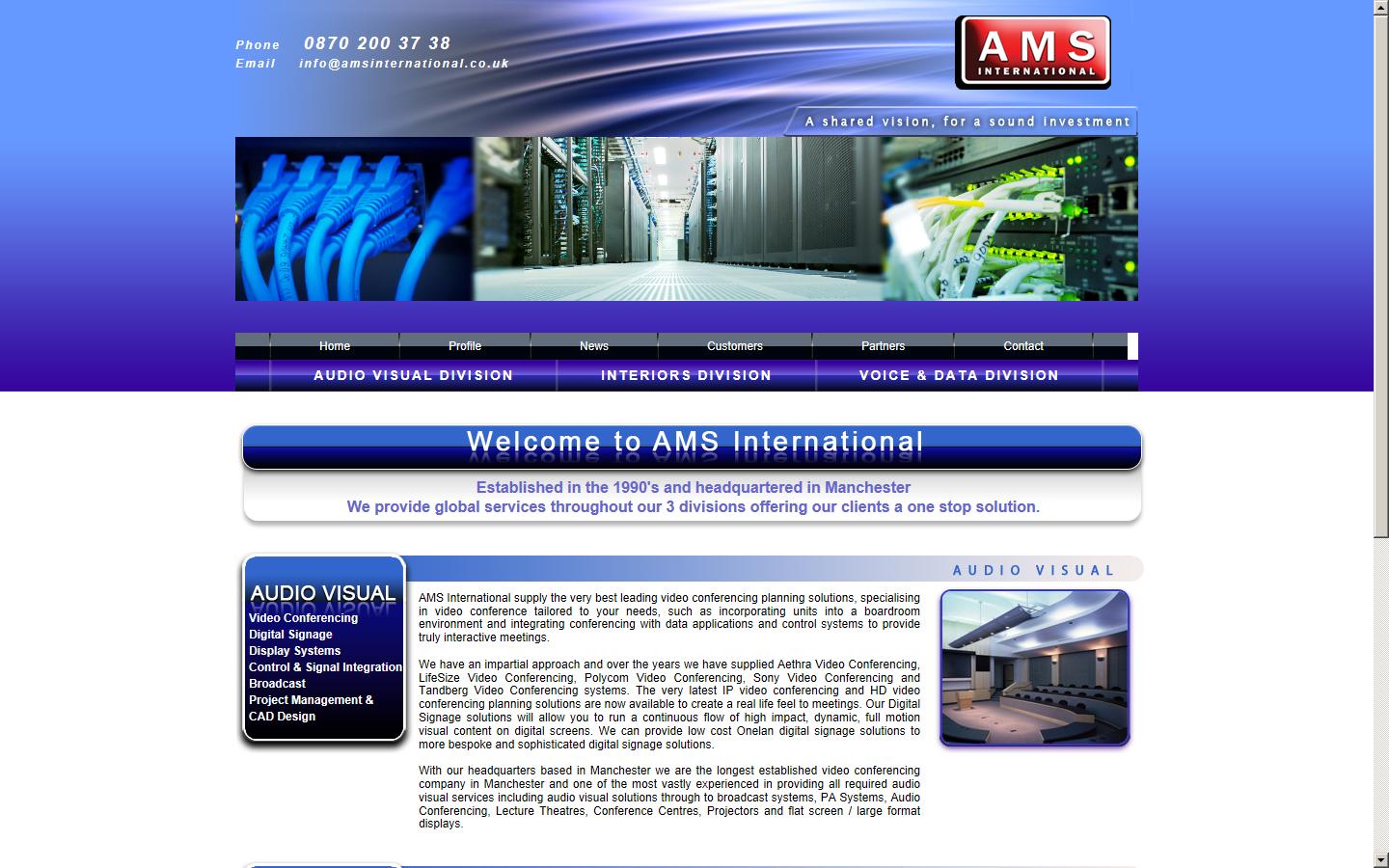 Advanced Meeting Solutions (Int) Ltd Website
