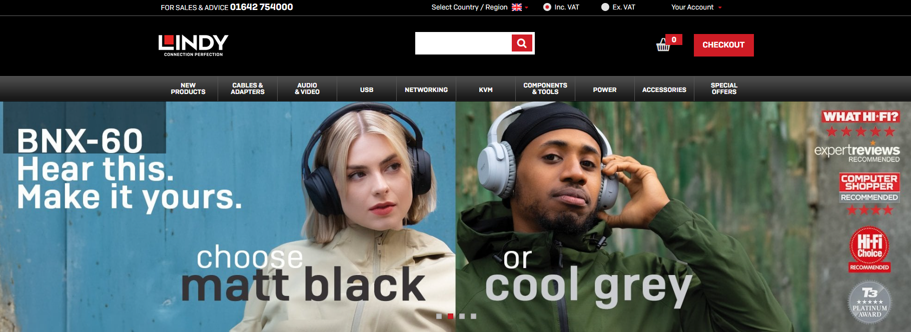 Lindy Electronics Ltd Website