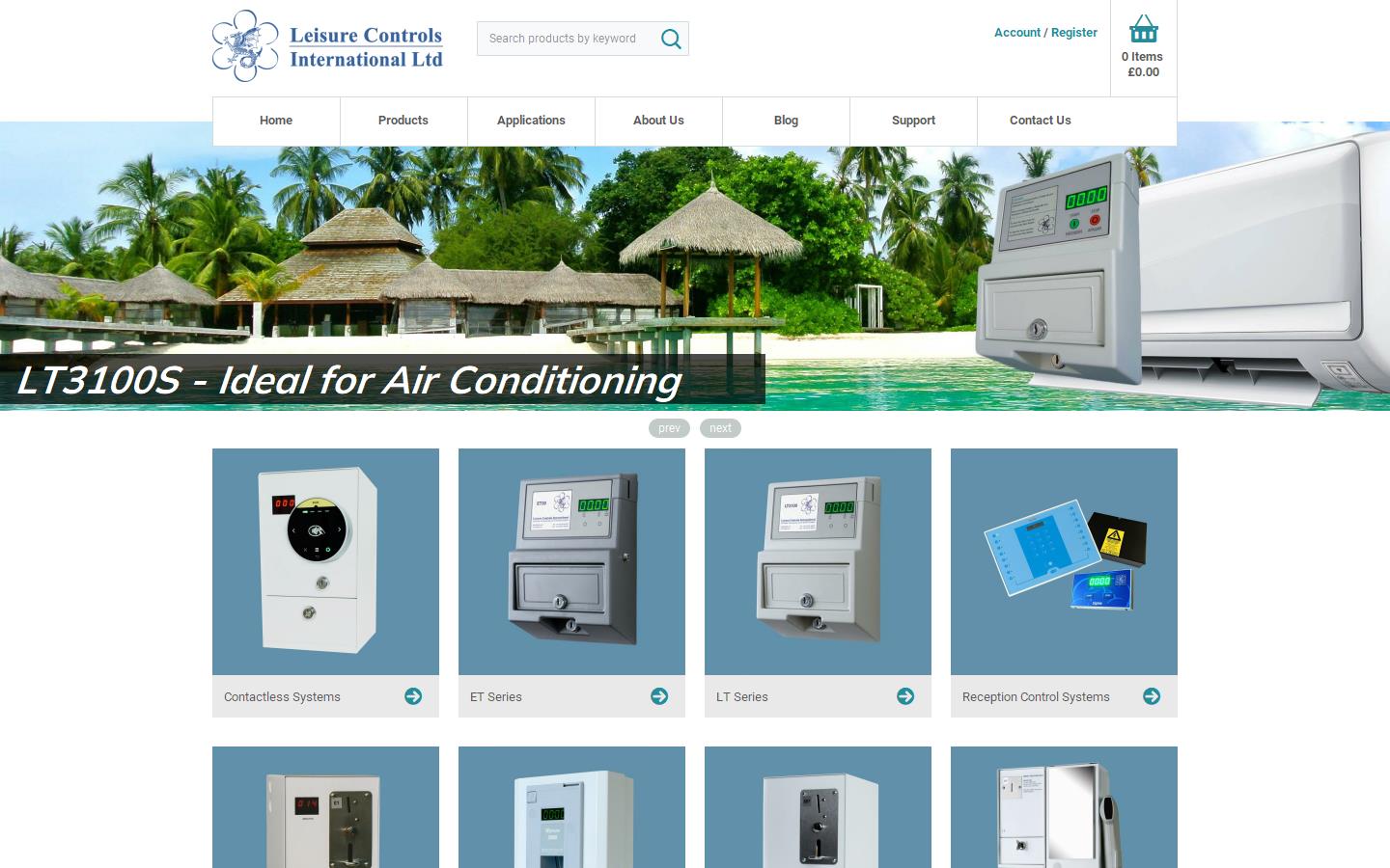 Leisure Controls International Limited Website