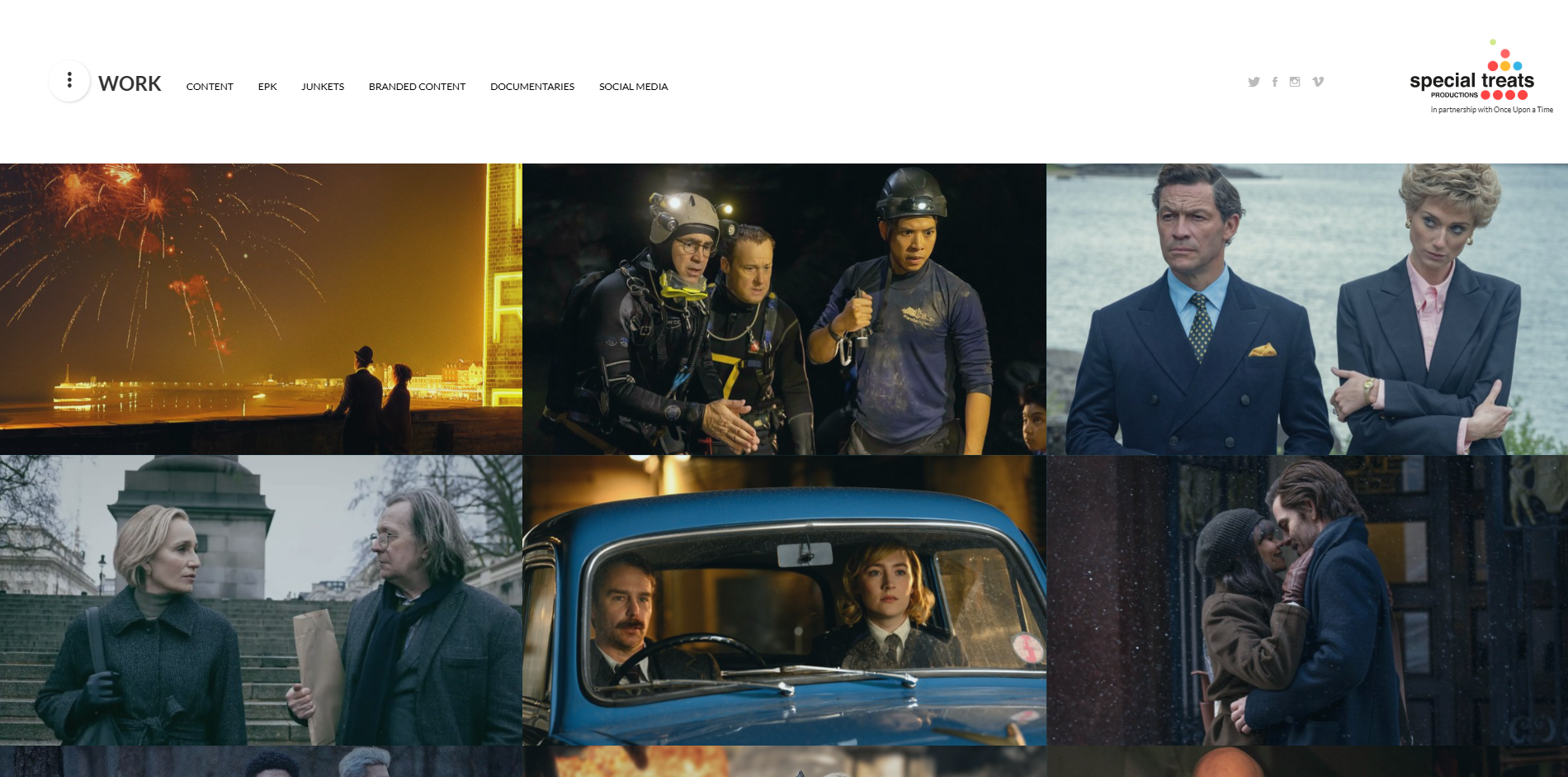 The Special Treats Production Co Website