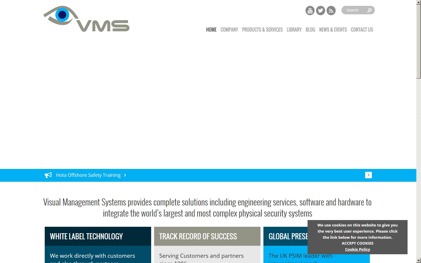 Visual Managment Systems Website