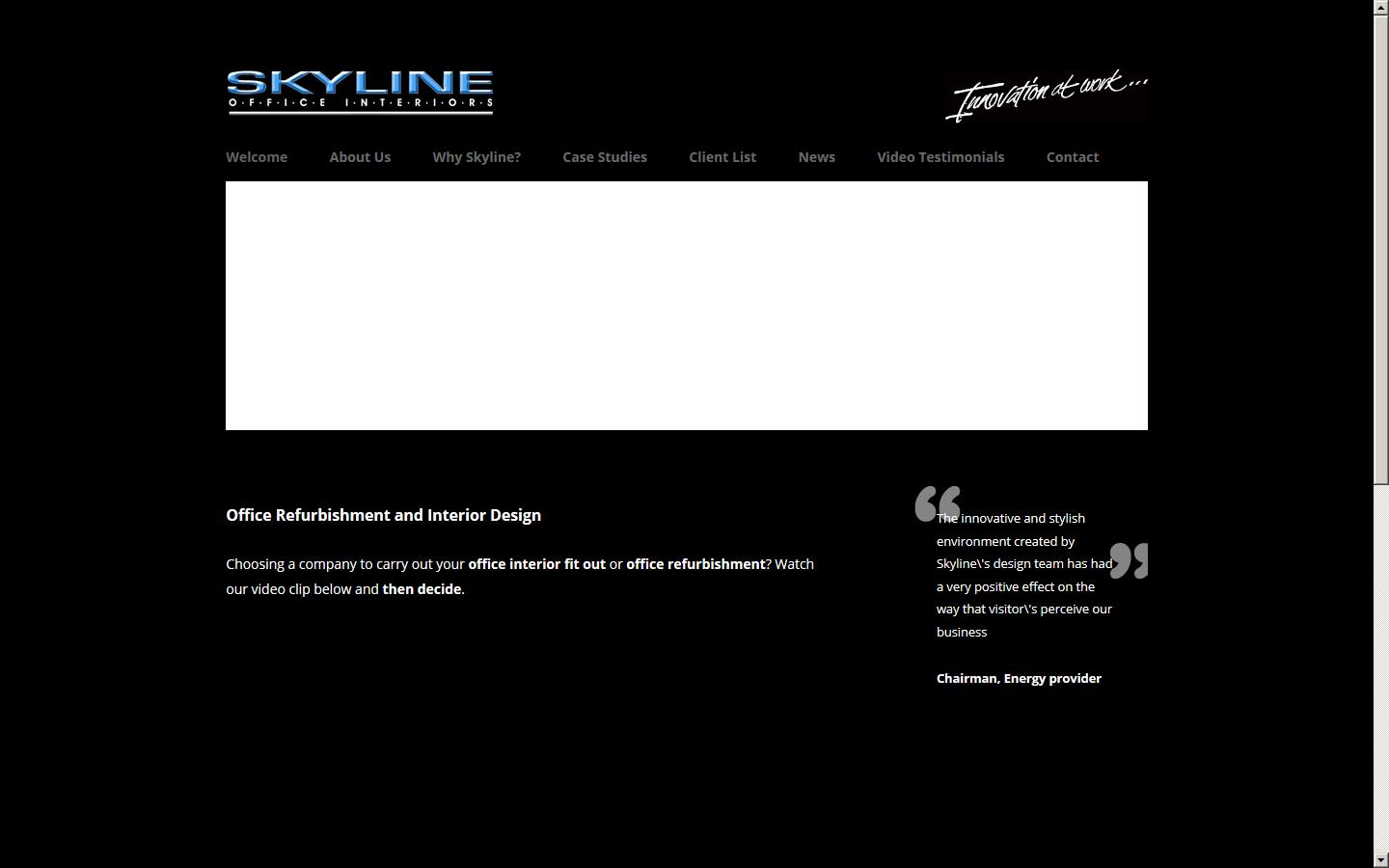 Skyline Office Interiors Ltd Website
