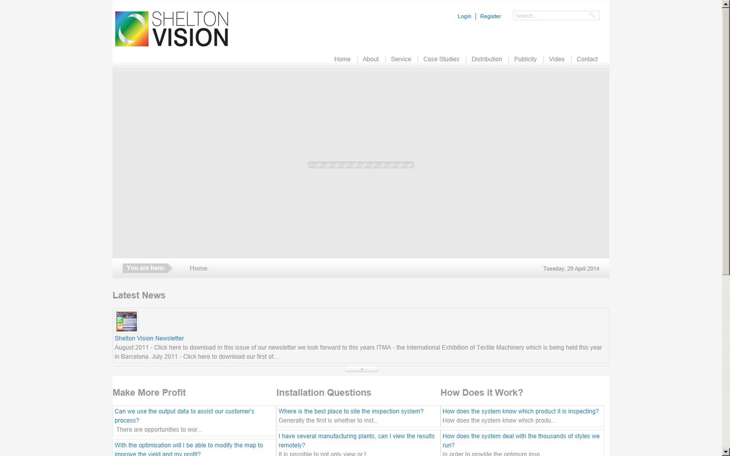 Shelton Machines Systems Ltd Website