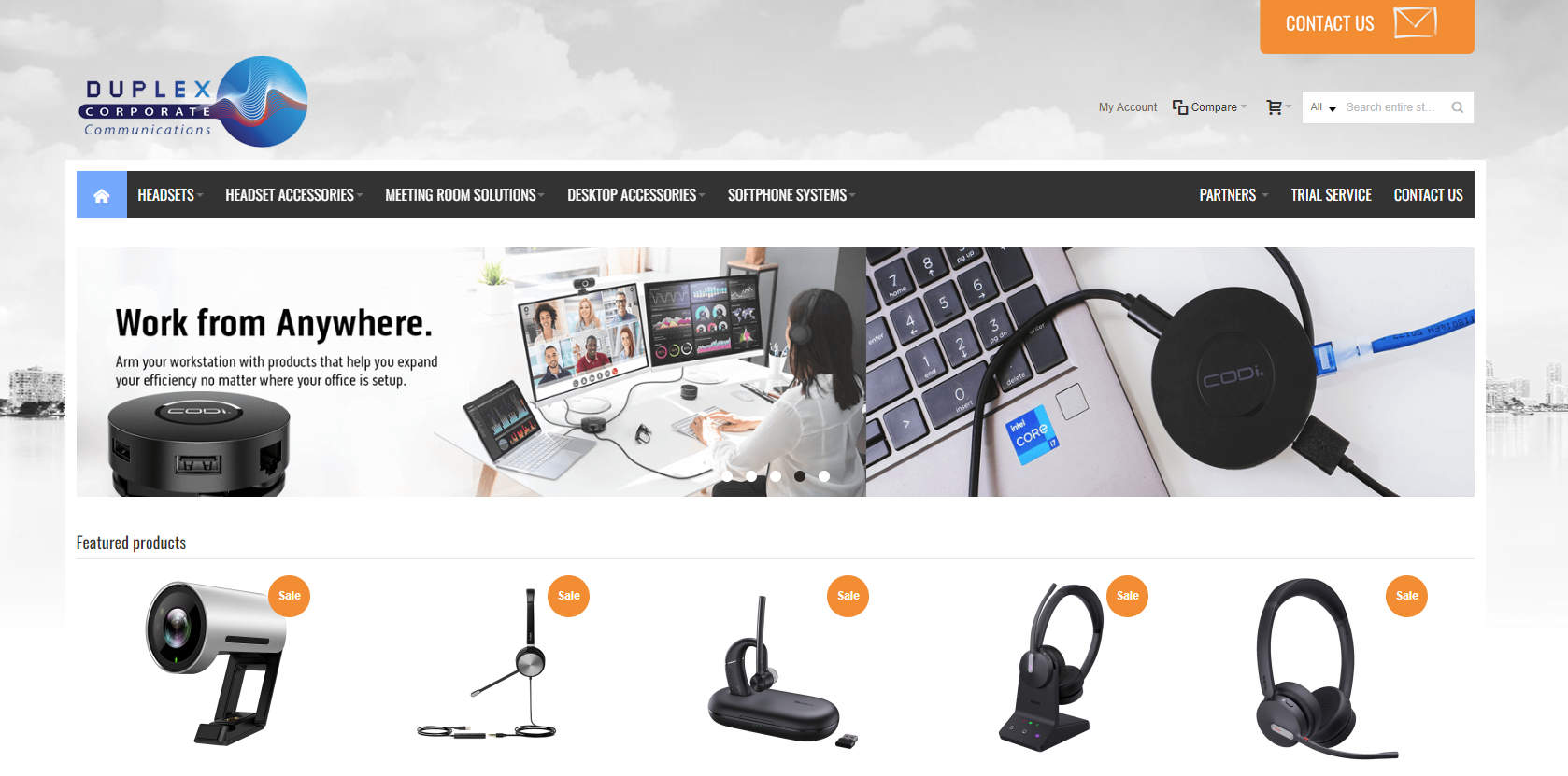 Duplex Corporate Communications Ltd Website