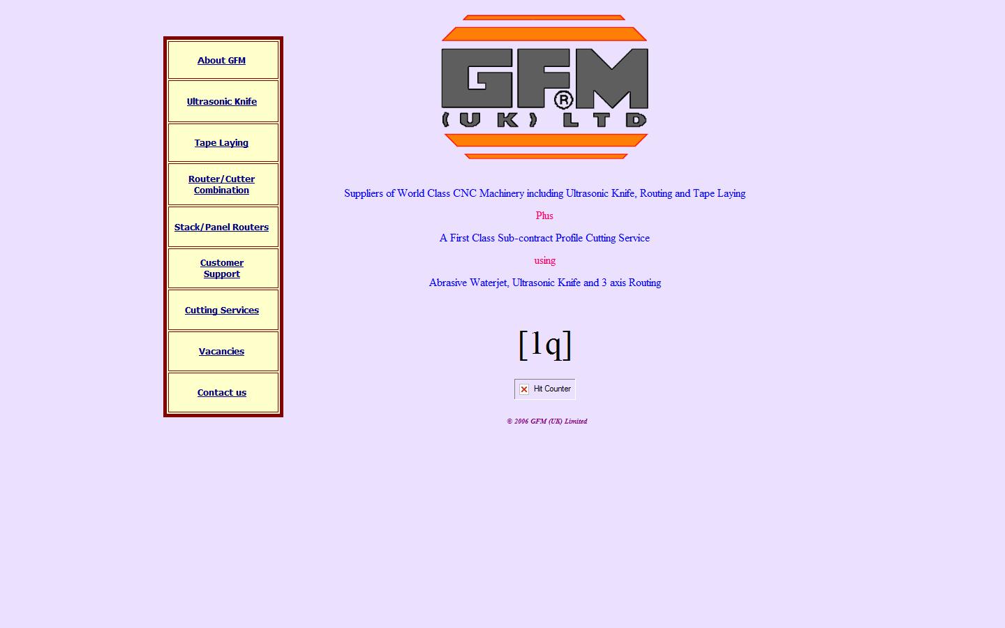 GFM UK Ltd Website