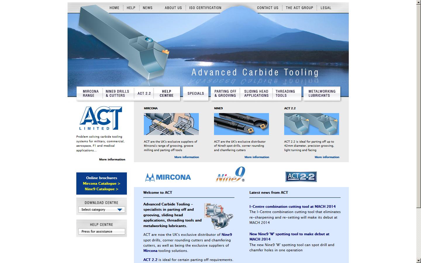 Advanced Chamfering Machines Ltd Website