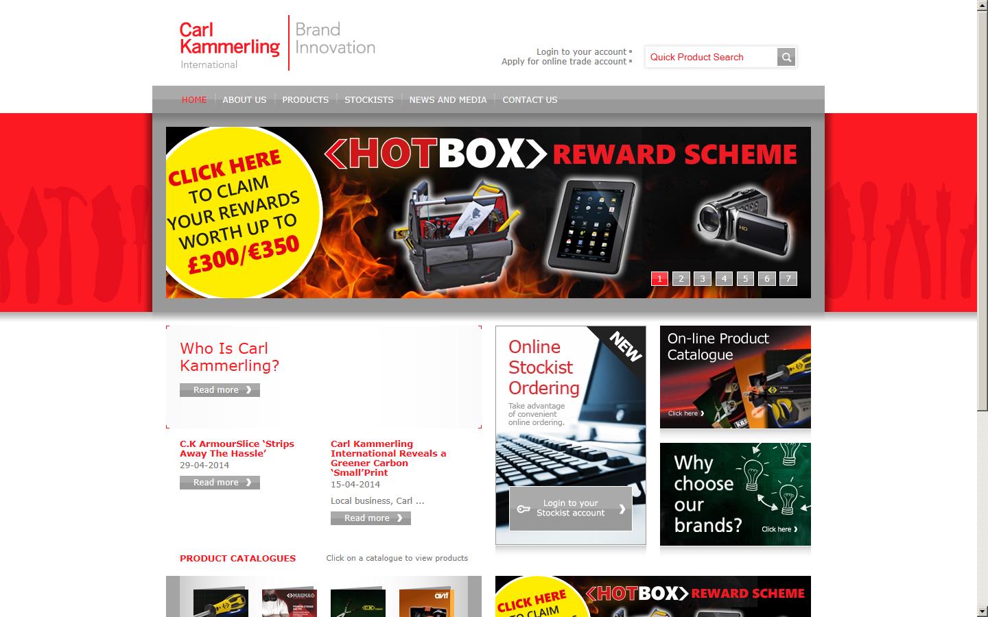 C K Tools (Ceka Works Ltd) Website