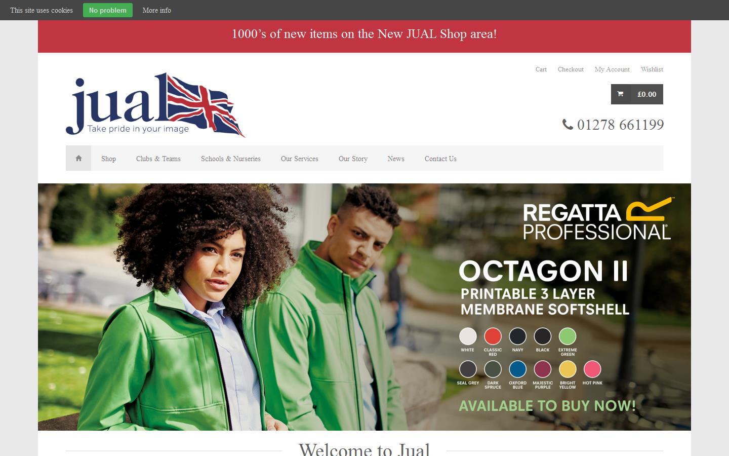 Jual Branded Clothing & Promotions Ltd Website