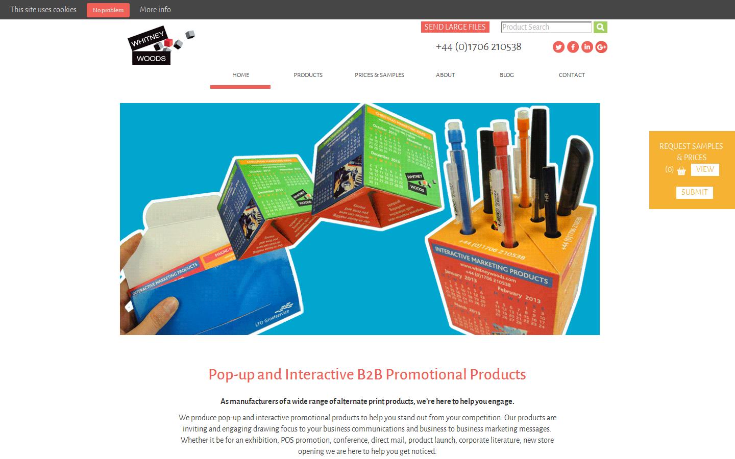 Whitney Woods Ltd Website