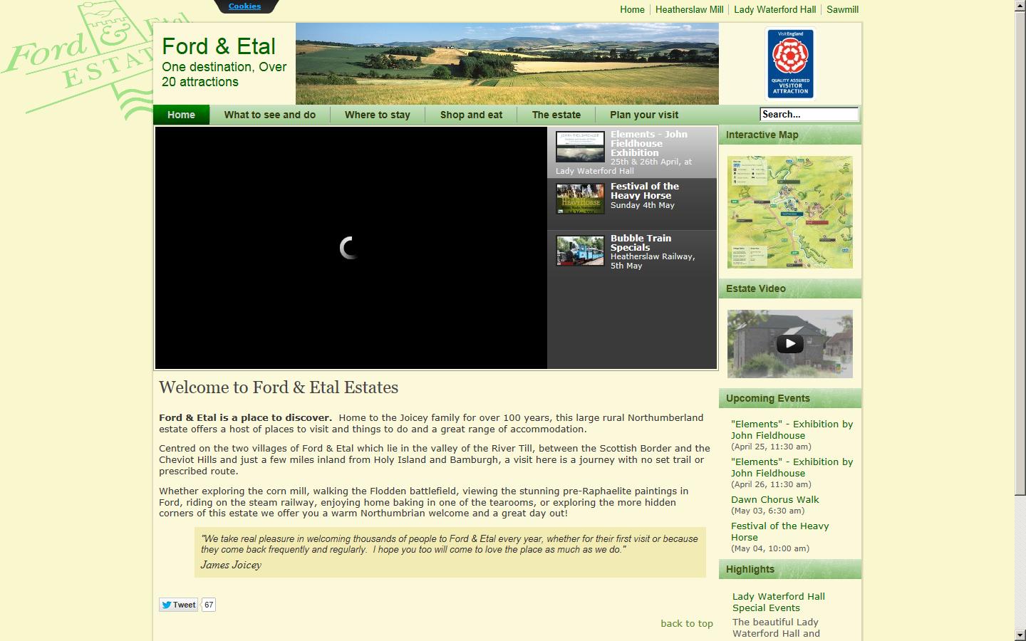 Ford & Etal Estates Website