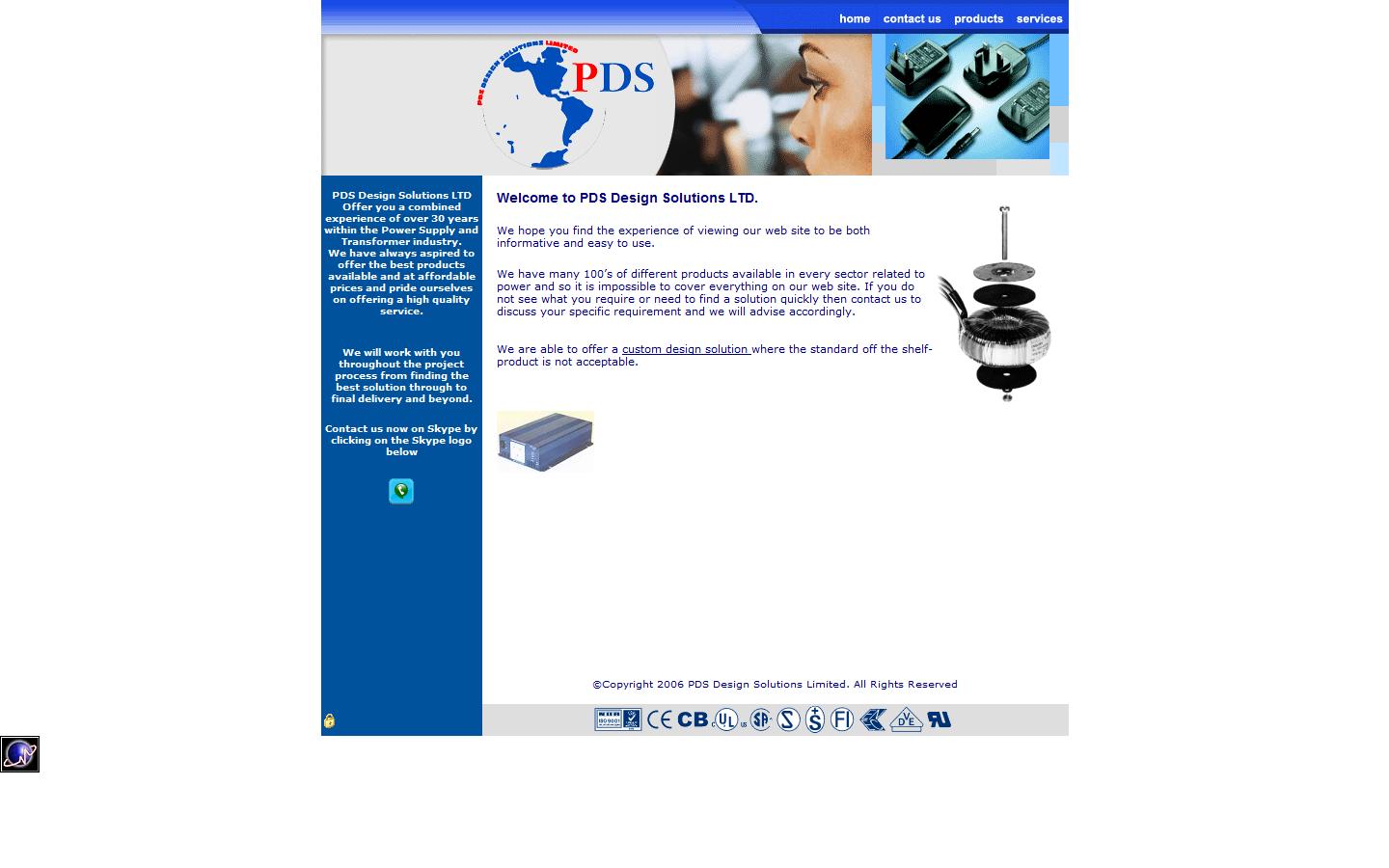 PDS Design Solutions LTD Website