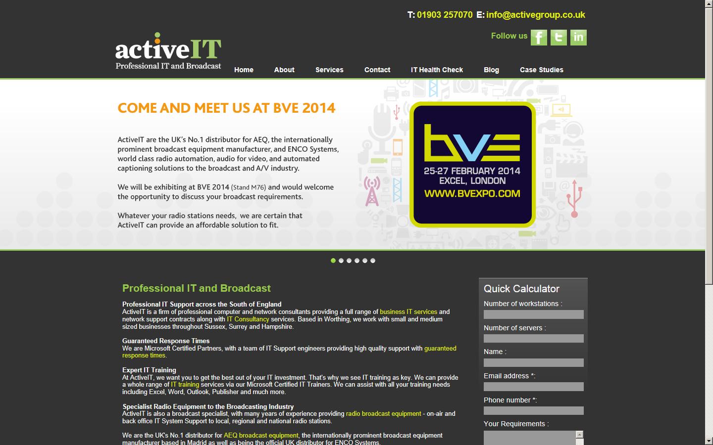ActiveIT Website
