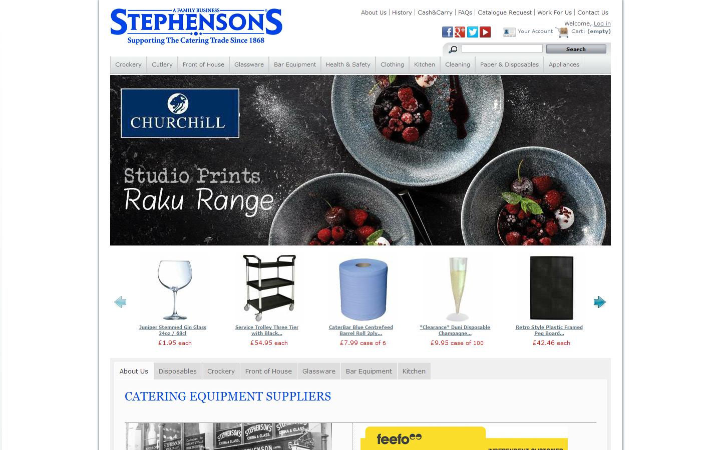 HG Stephenson Ltd Website
