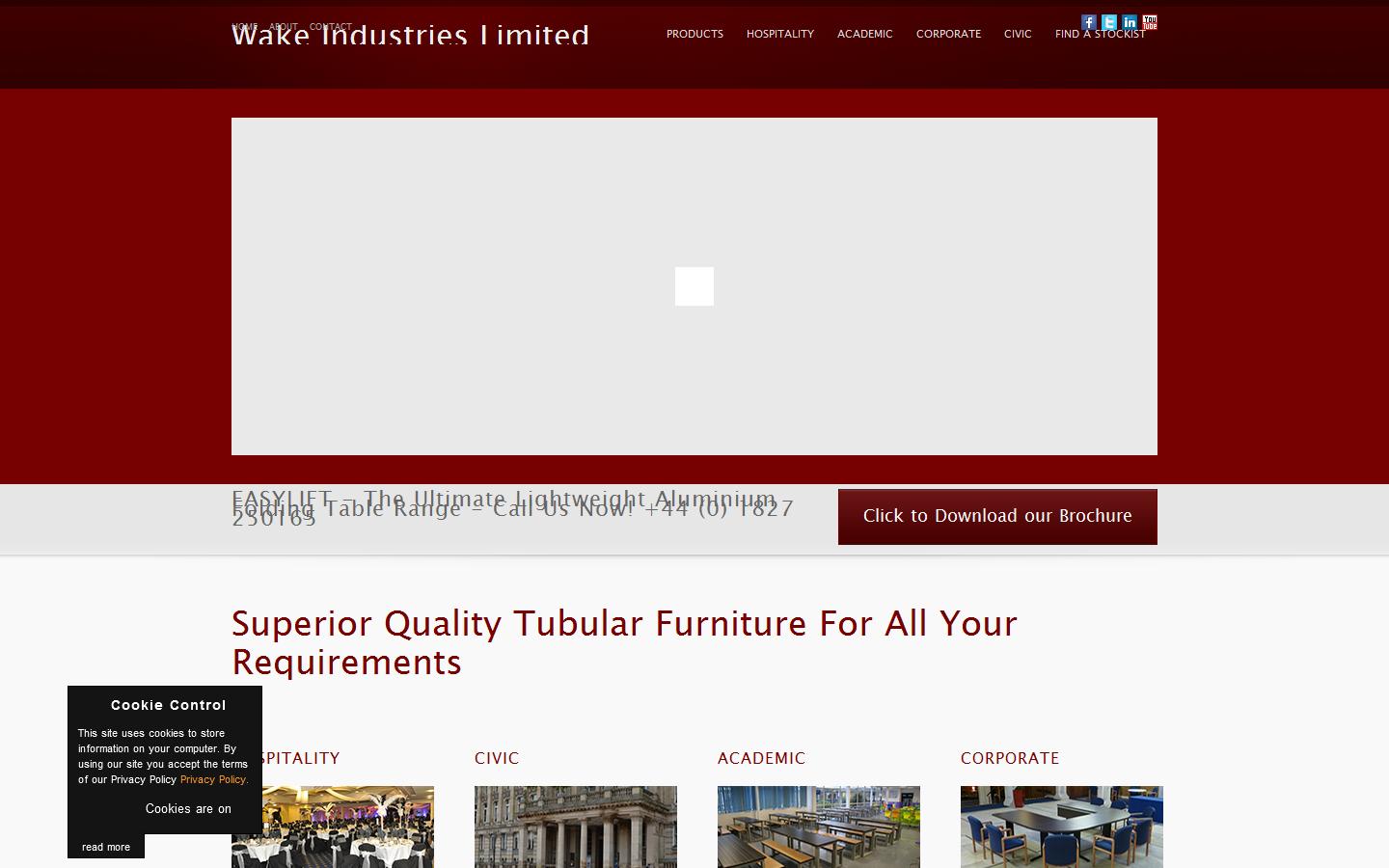 Wake Industries Ltd Website