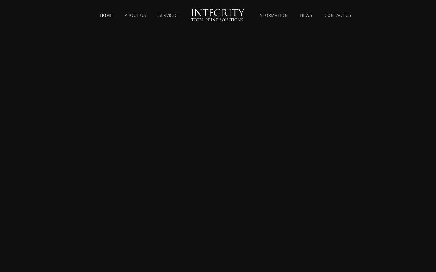 Integrity Print Website