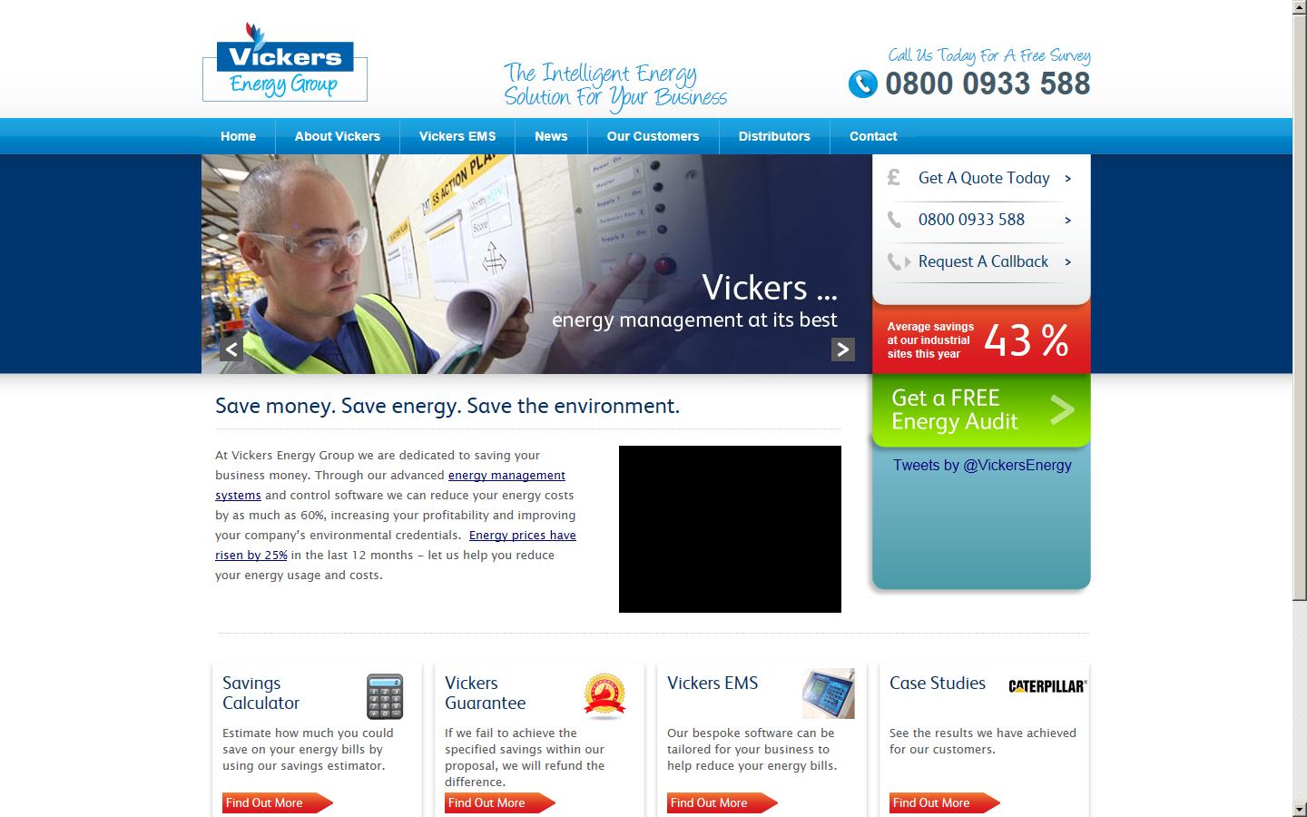 Vickers Electronics Limited Website
