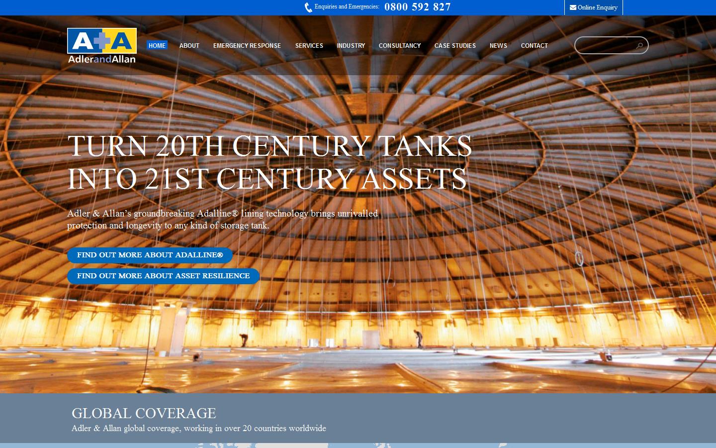 Adler & Allan Website