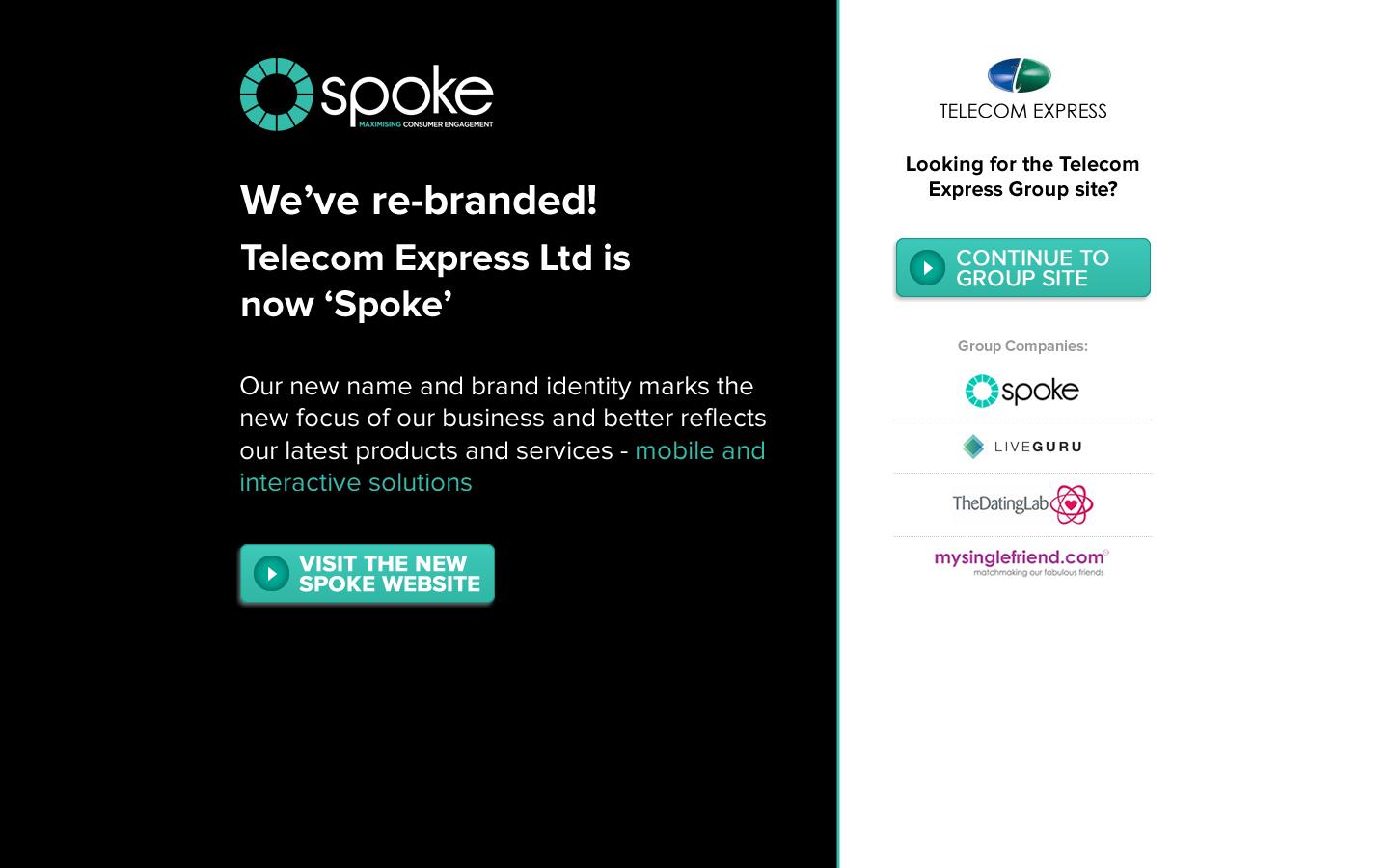 Telecom Express Website