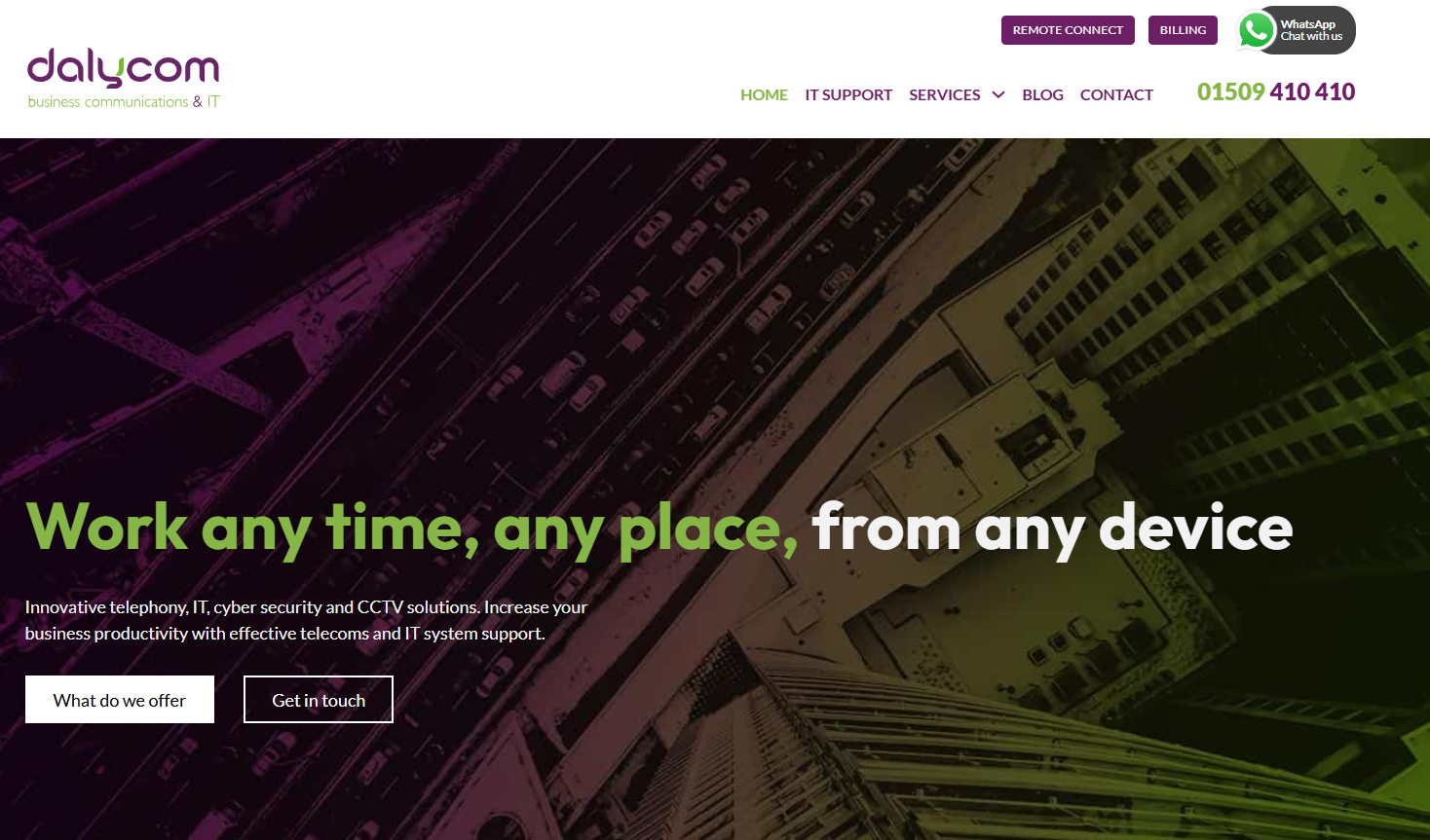 Dalycom Ltd  Website