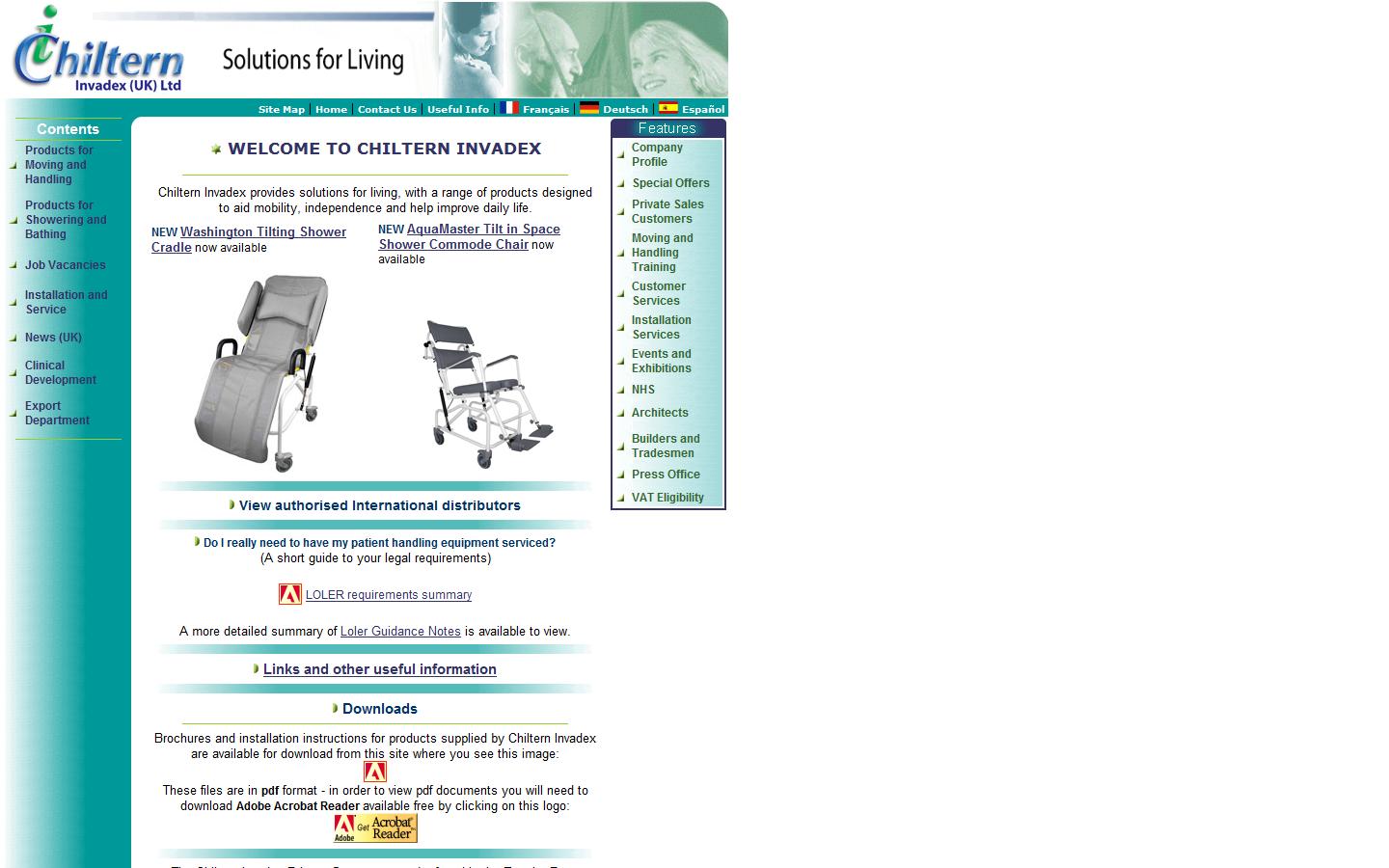 Chiltern Invadex UK Ltd Website