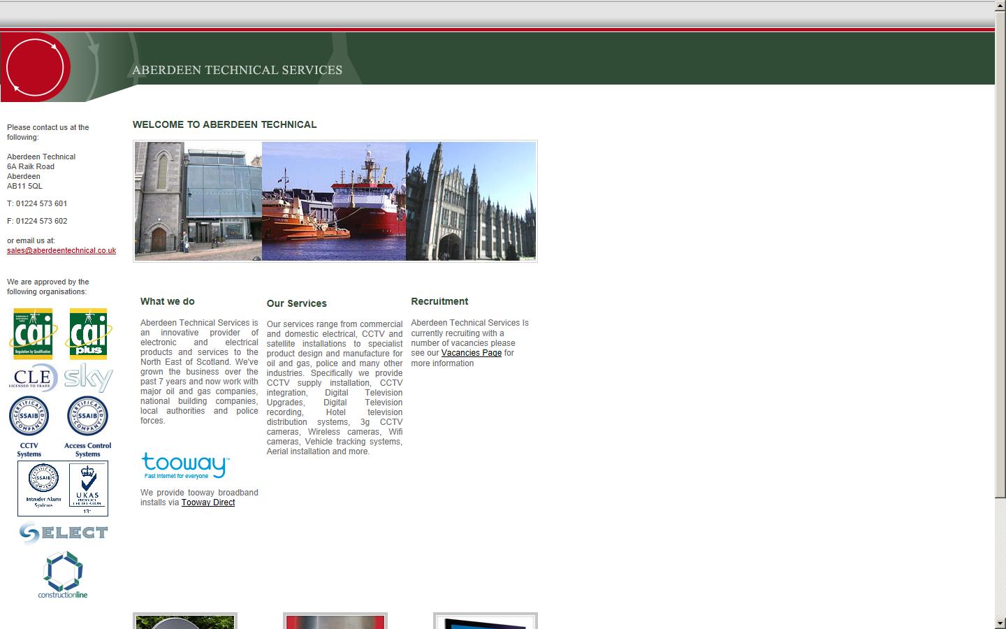 Aberdeen Technical Website