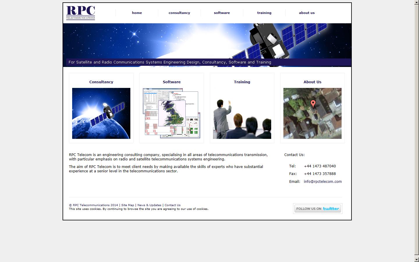 R P C Telecommunications Ltd Website