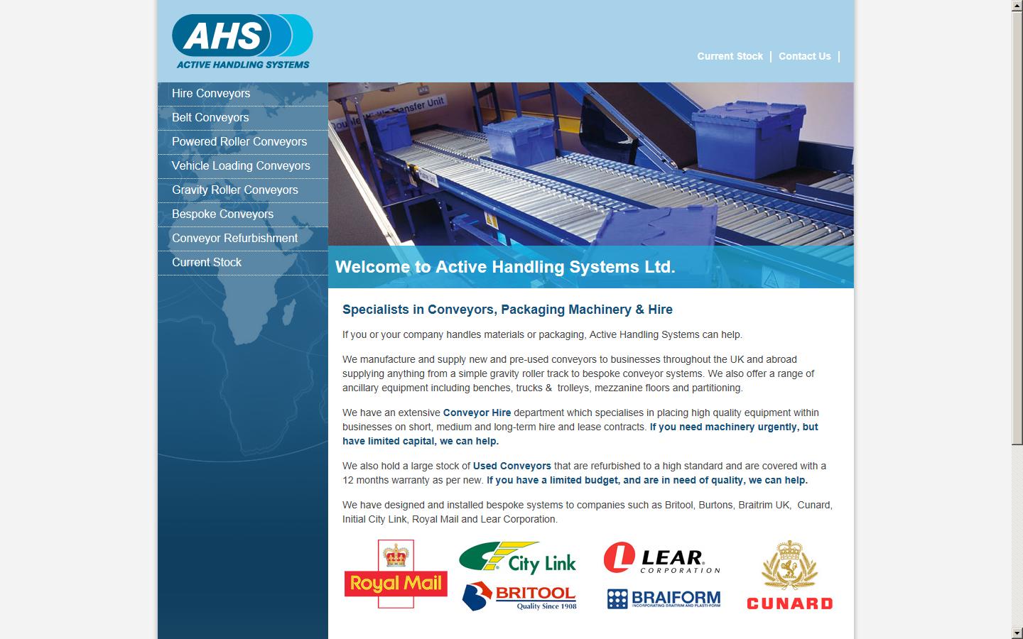 Active Handling Systems Website