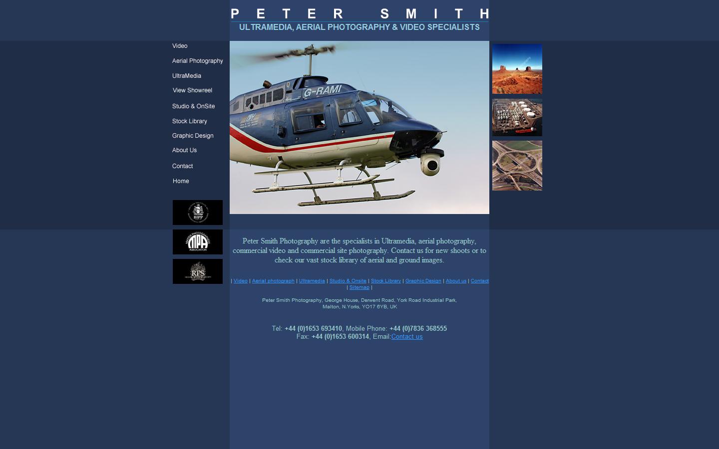 Peter Smith Photography Website