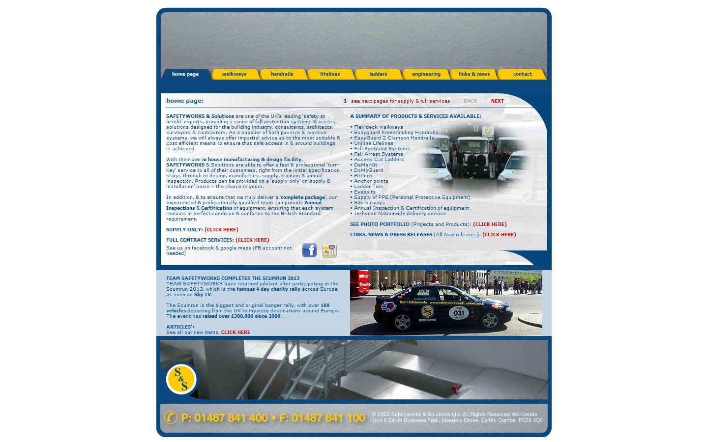 Safetyworks & Solutions Website