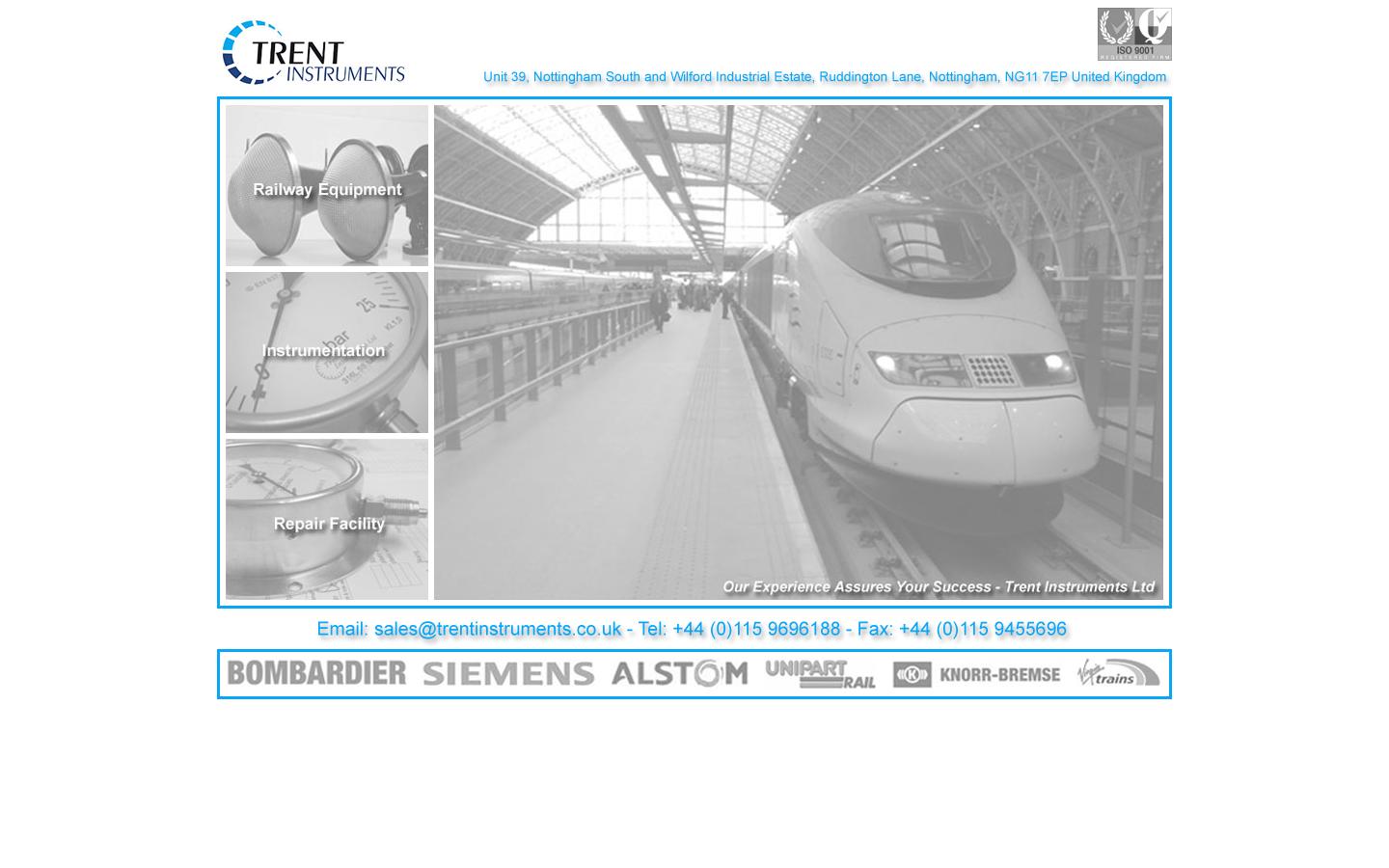 Trent Instruments Ltd Website