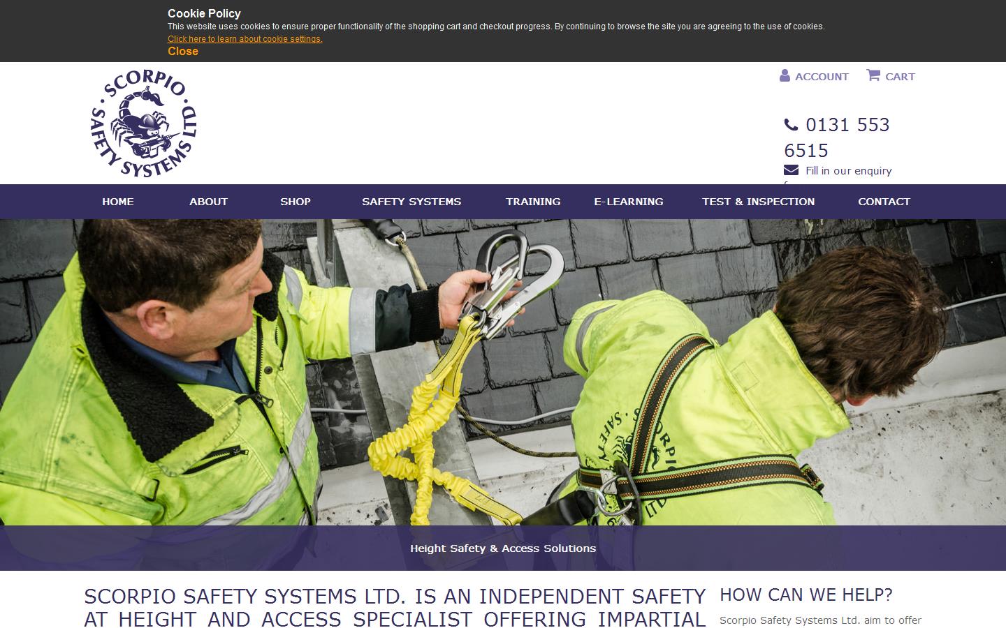 Scorpio Safety Systems Website